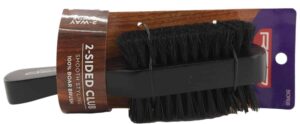 Brosse double face rouge (douce/dure)
