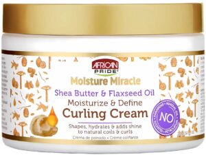 Crème bouclante Moisture Miracle d'African Pride 340 g