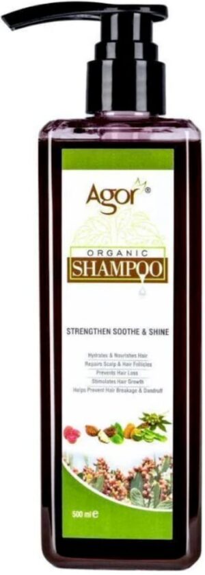 Shampooing Agor Renforce, apaise et fait briller 500 ml