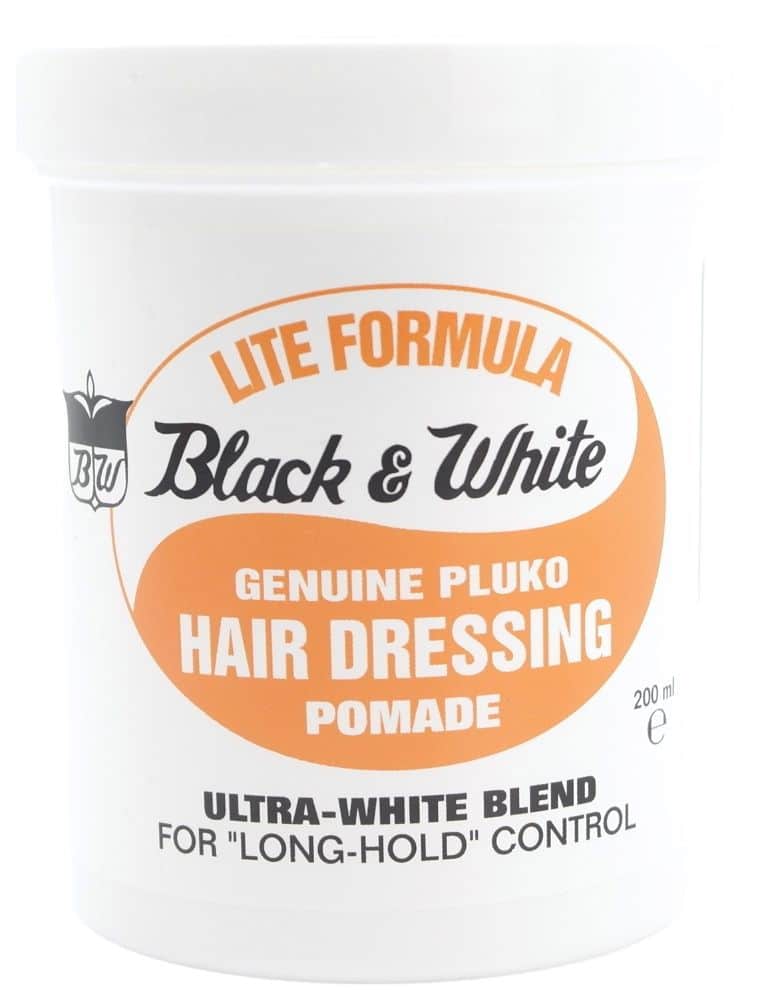Pommade capillaire Black & White Lite 200 ml