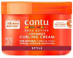 Crème bouclante à la noix de coco Cantu 340 g