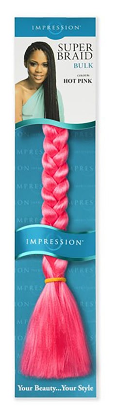 Impression Super Braid rose vif