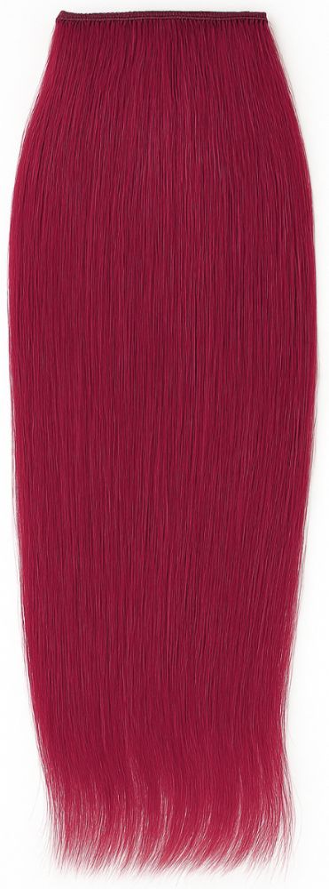 Unihair 100 % cheveux humains Remy 18"-20" - Rouge vin