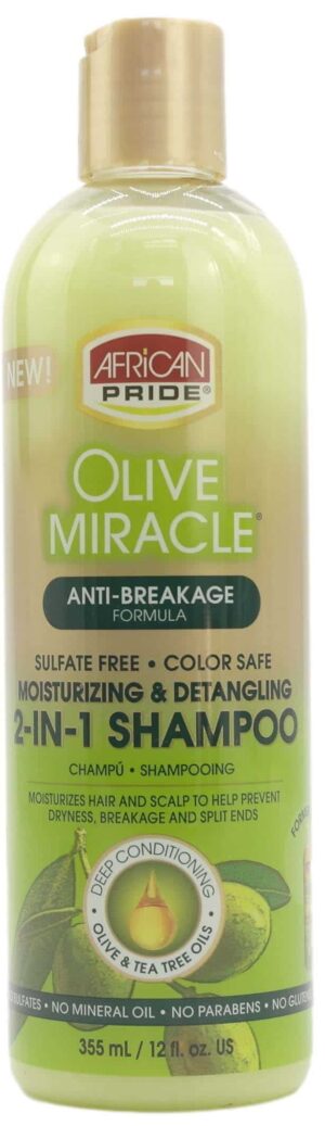 Shampooing 2 en 1 African Pride 355 ml