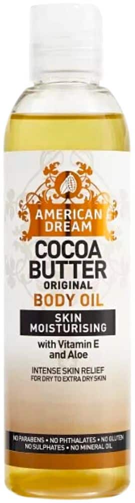 Huile corporelle American Dream à la vitamine E et à l'aloès 200 ml