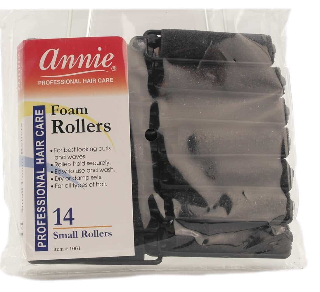 Rouleaux en mousse Annie, petits, assortis, 14 pièces