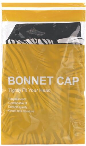 Bonnet Cap Sort/hvid