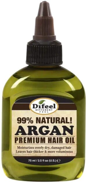 Huile capillaire Difeel Argan Premium 210 ml