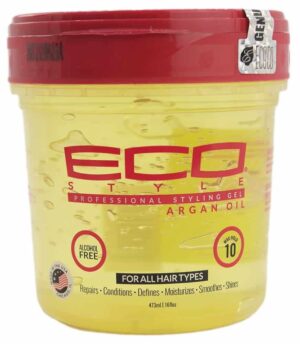 Gel coiffant Eco Style à l'huile d'argan 473 ml