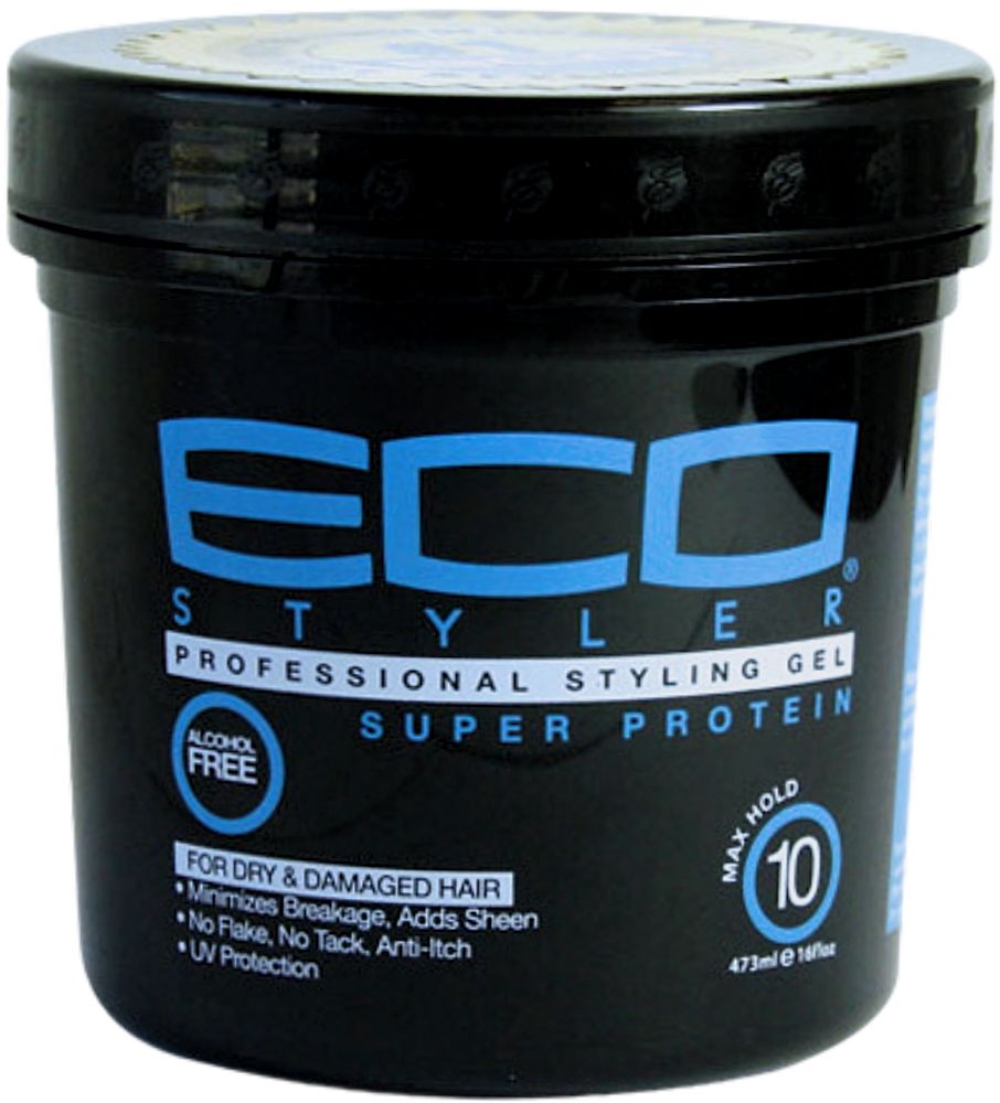 Gel coiffant Eco Style Super Protein 473 ml