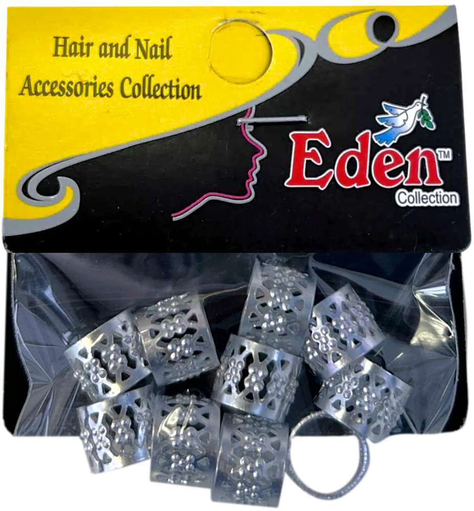 Perles pour cheveux Eden Sølv 10 pièces