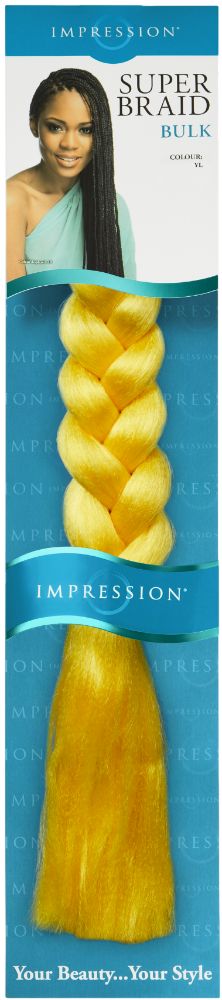 Impression Super Braid Bulk - Jaune