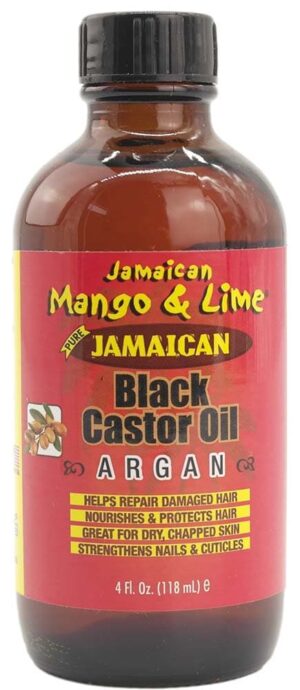 Huile de ricin jamaïcaine à l'argan 118 ml