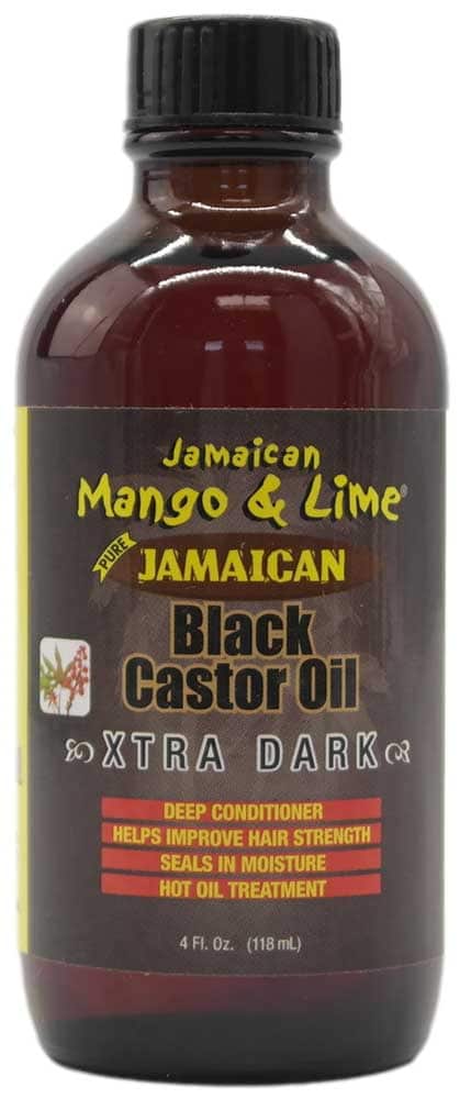 Huile de ricin jamaïcaine extra foncée 118 ml