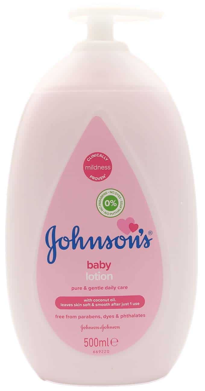 Lotion pour bébé Johnson's 500 ml