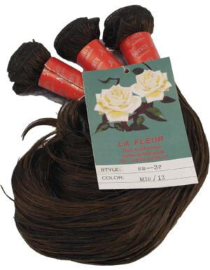 La Fleur 3x Hår Trenser - MIB/12