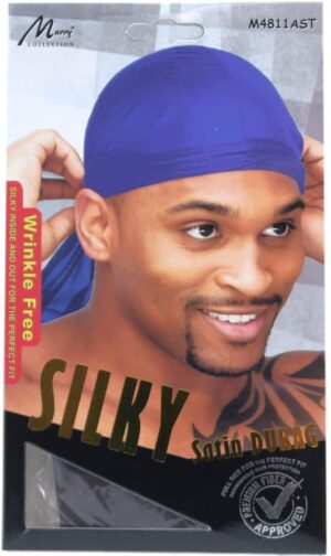 Durag en satin soyeux Murry - Brun