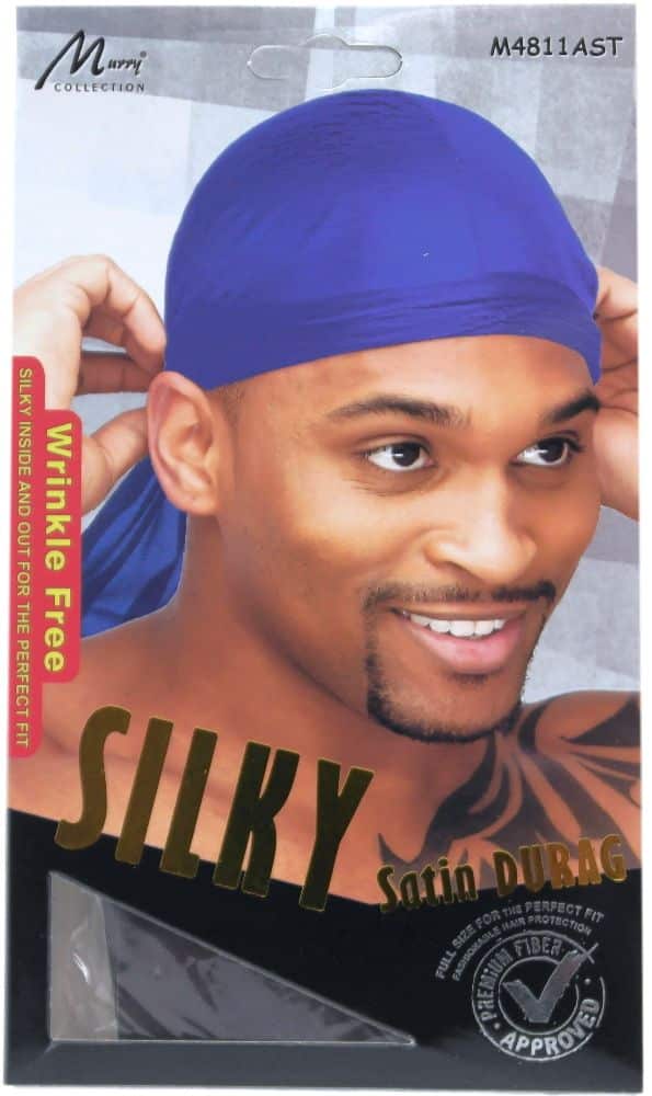 Durag en satin soyeux Murry - Brun