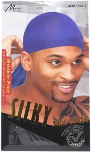 Murry Silky Satin Durag - Mørkeblå