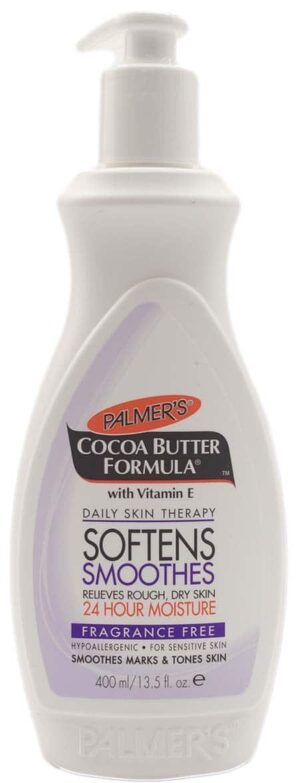 Lotion sans parfum au beurre de cacao Palmer's 400 ml