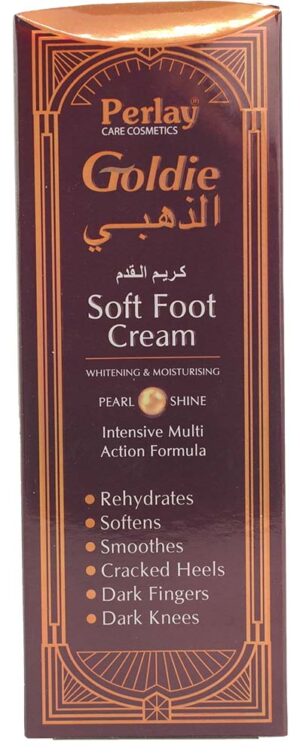 Crème douce pour les pieds Perlay Goldie 100 ml