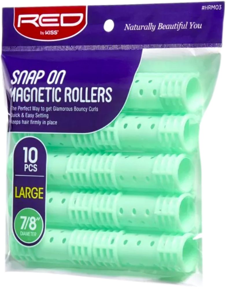 Rouleaux magnétiques Red By Kiss, grande taille