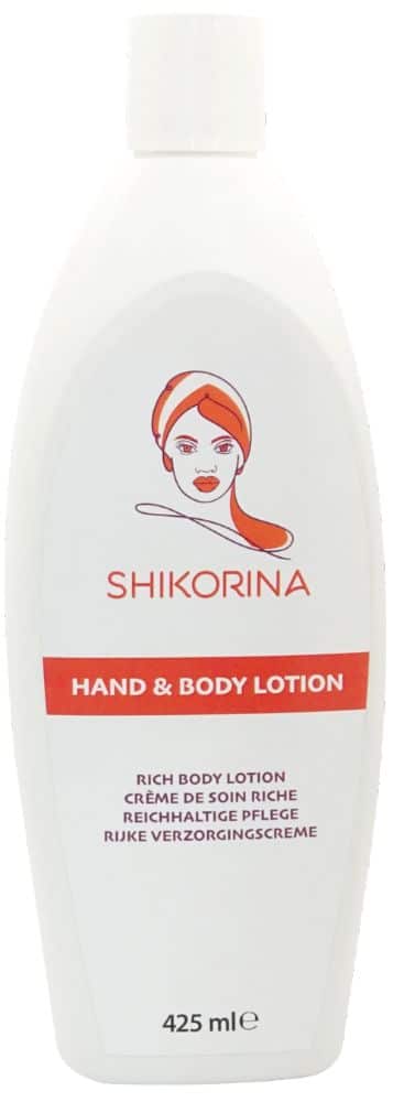 Lotion pour les mains et le corps Shikorina 425 ml