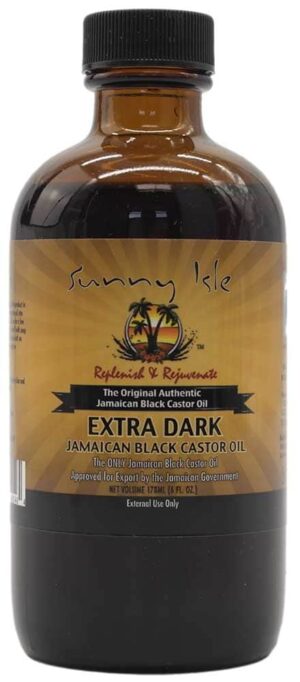 Huile de ricin noire Sunny Isle, extra foncée 178 ml