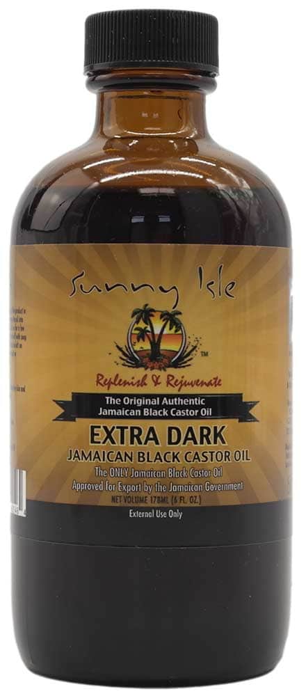 Huile de ricin noire Sunny Isle, extra foncée 178 ml