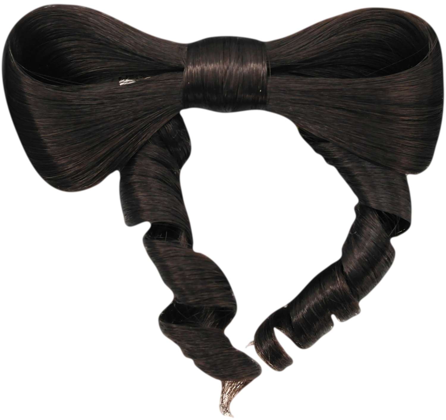 Barrette à nœud Unihair - Brun