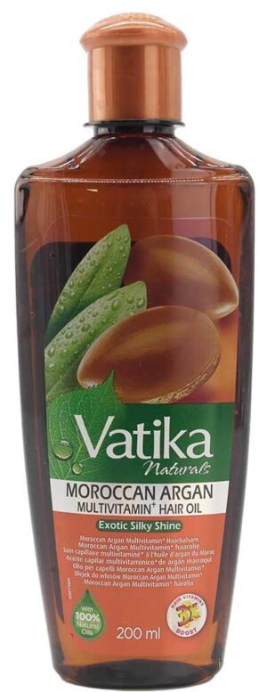 Huile capillaire à l'argan marocain Vatika 200 ml