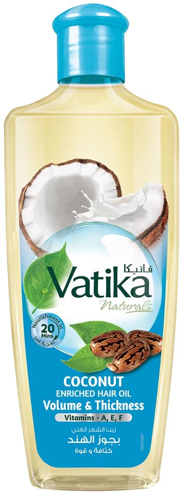 Huile capillaire à la noix de coco Vatika 200 ml